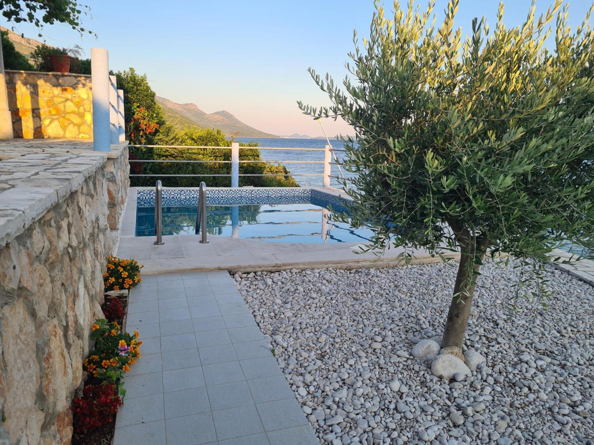 Villa Sea Oasis Ratac Slano Buitenkant foto